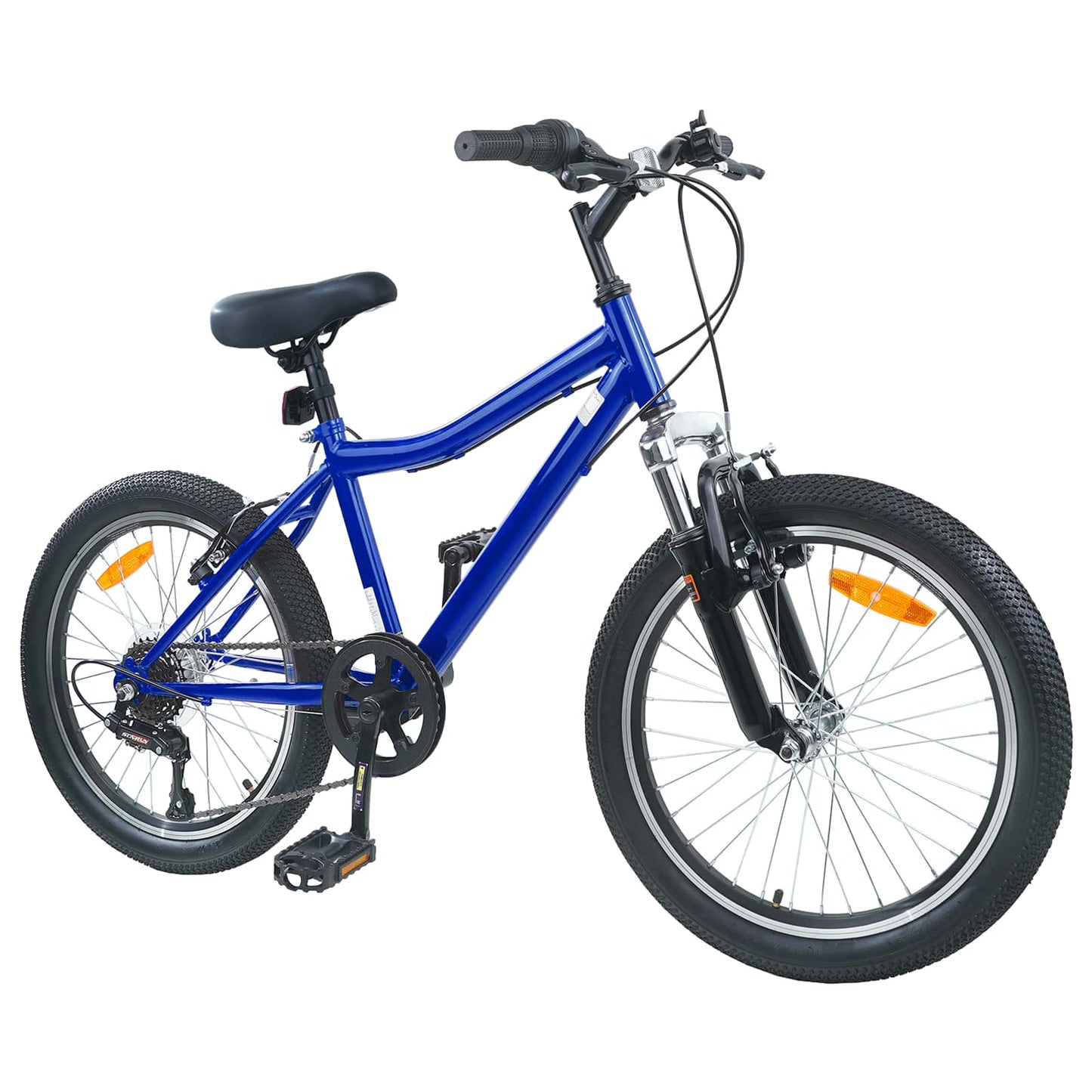 Kinderfahrrad 24 Zoll 6-Speed für 8-12 Jahre alt Dunkelblau