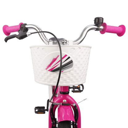 Kinderfahrrad 20 Zoll für 6-11 Jahre alt Dunkelrosa