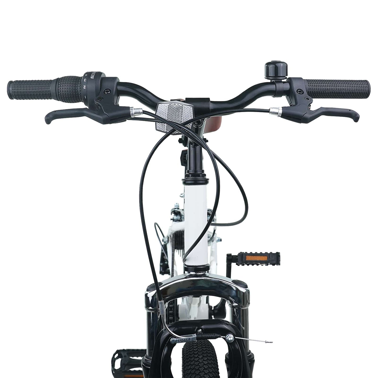 Kids Mountain Bike 24 Zoll 6-Speed für 8-12 Jahre alt Weiß