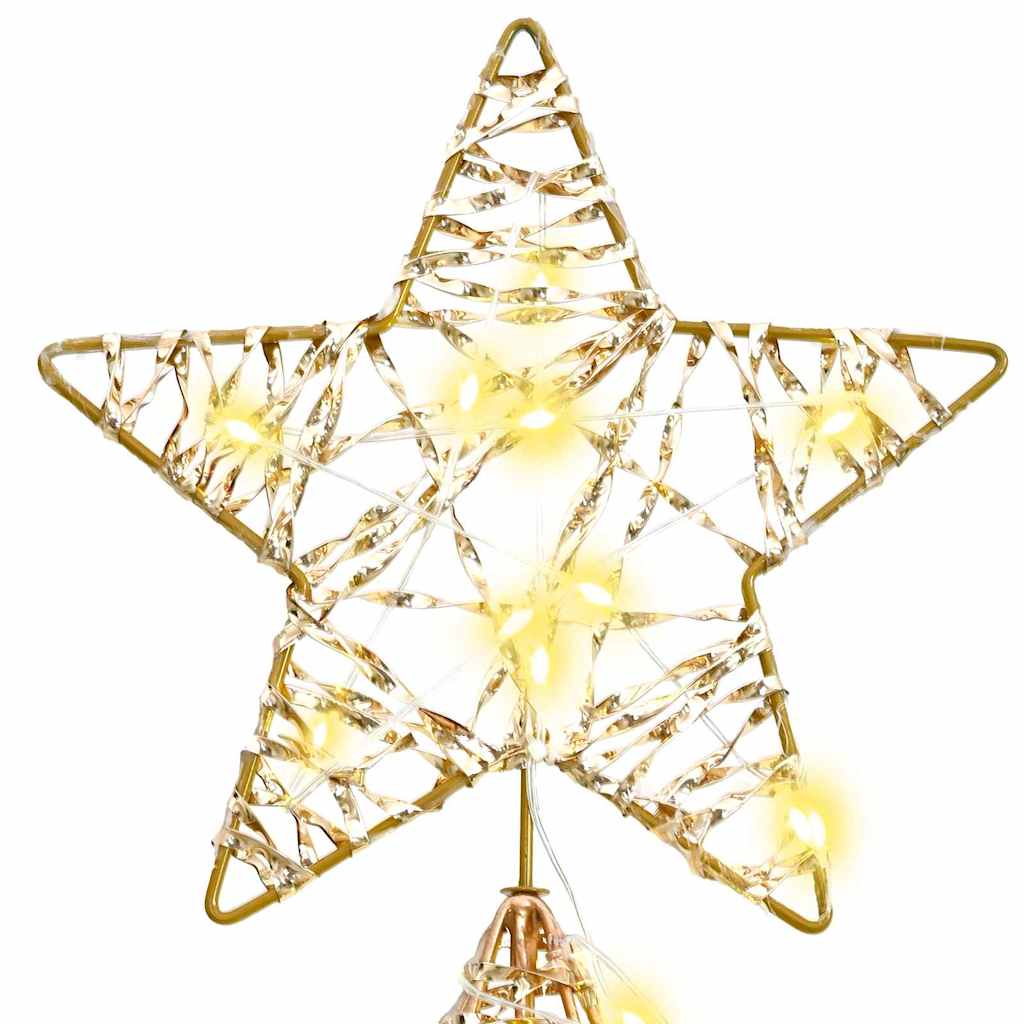 Albero di Natale con 240 LED bianco caldo, 181 cm, PET