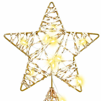 Albero di Natale con 240 LED bianco caldo, 181 cm, PET