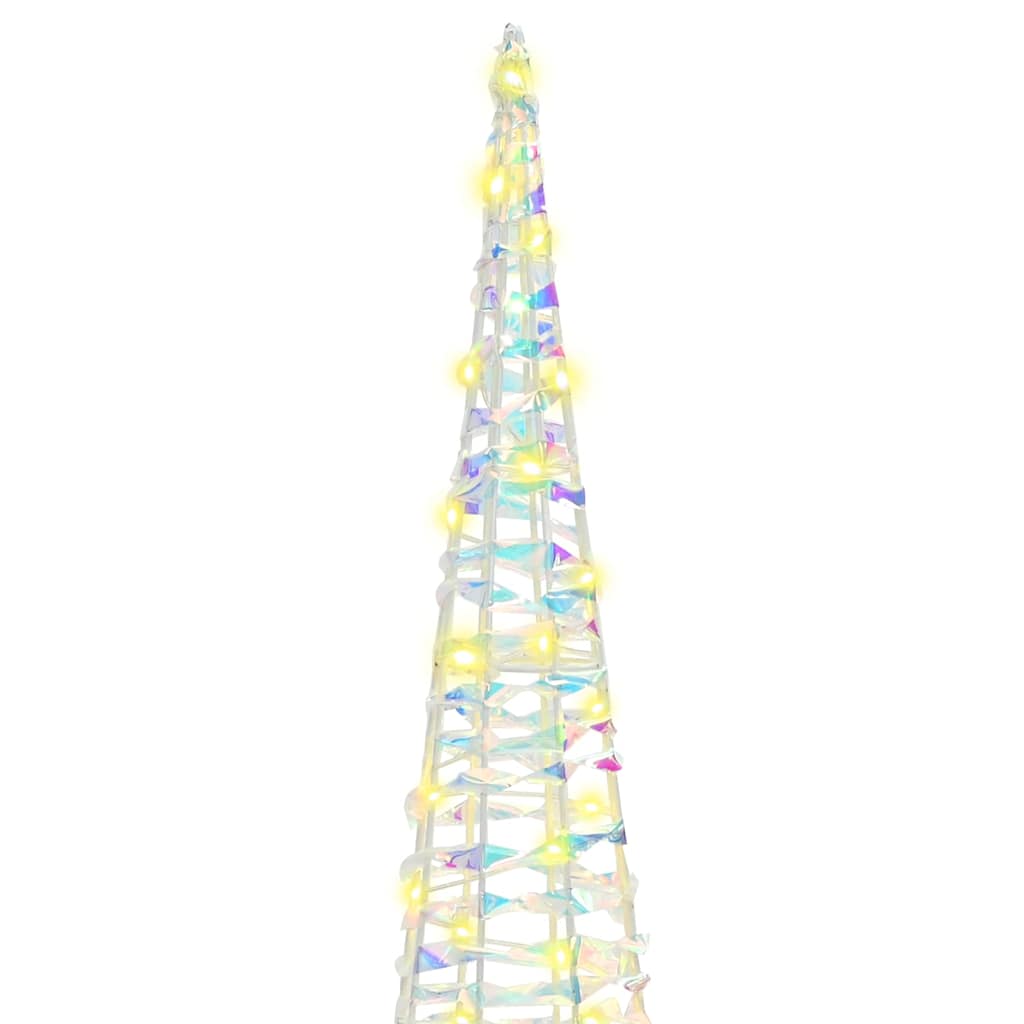 Weihnachtsbaum mit 90 LEDs 3 pcs Warmweiß 20 x 20 x 80 cm PET