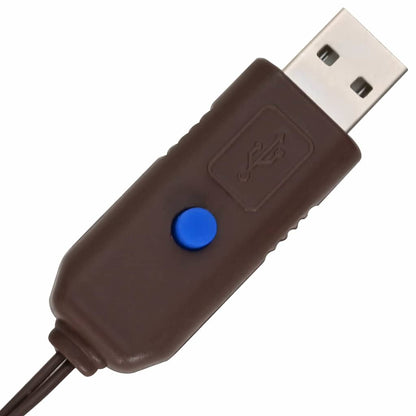 Weihnachtsbaum 3 pcs Warmweiß 20 x 20 x 80 cm Rattan