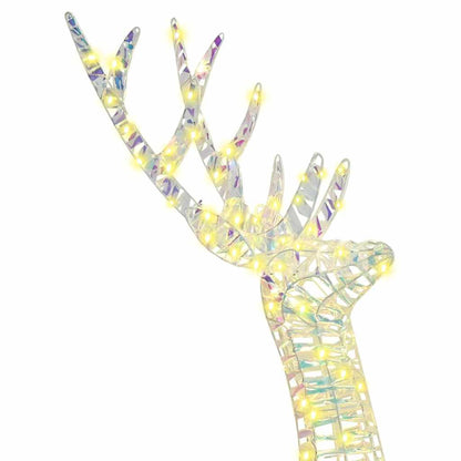 3D Rentier mit 140 LEDs Warmweiß 128 cm Haustier