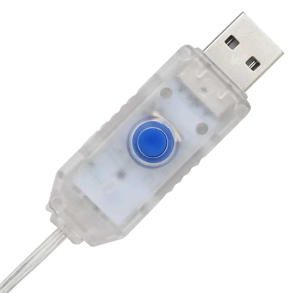 Kranz mit 150 LEDs Warmweiß 120 cm PET