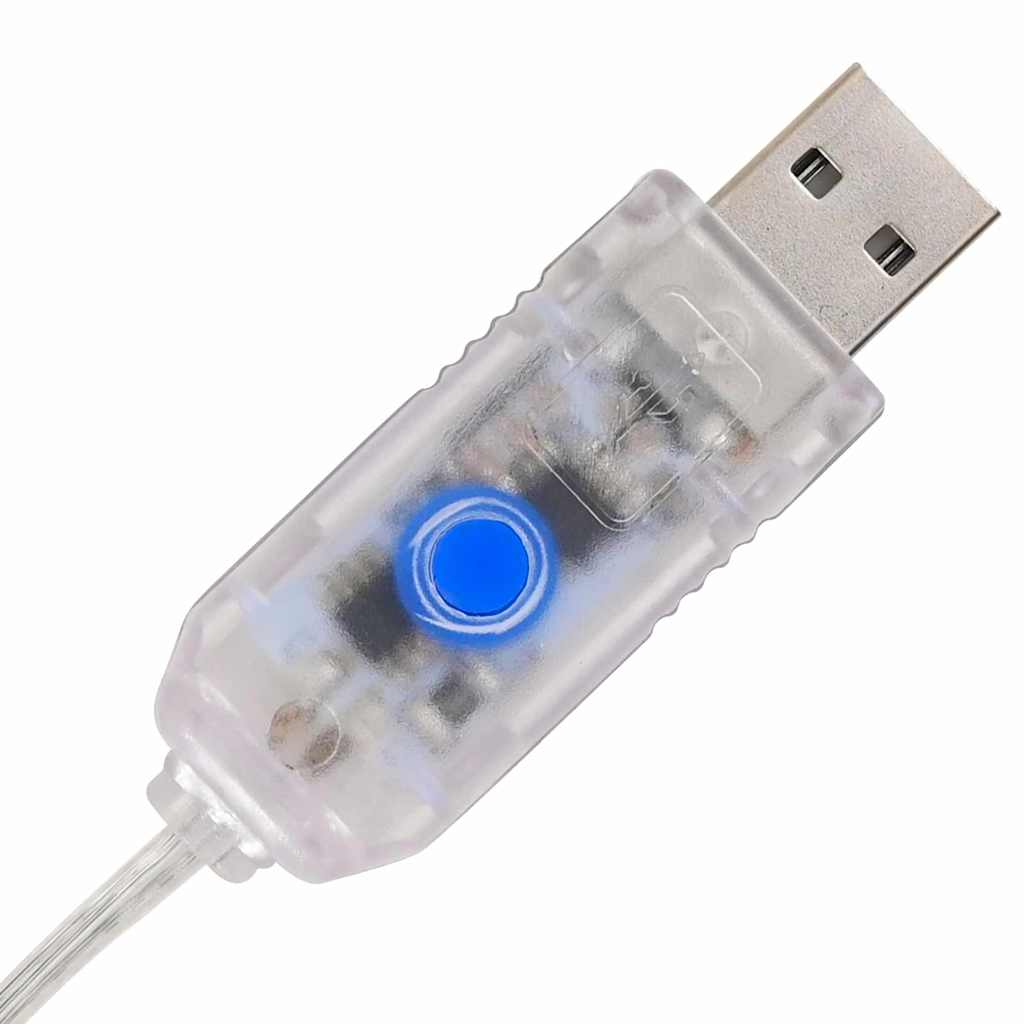 Weihnachtsbaum mit 100 LEDs Warmes Weiß 120 cm PET