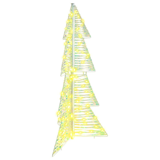Weihnachtsbaum mit 100 LEDs Warmes Weiß 120 cm PET