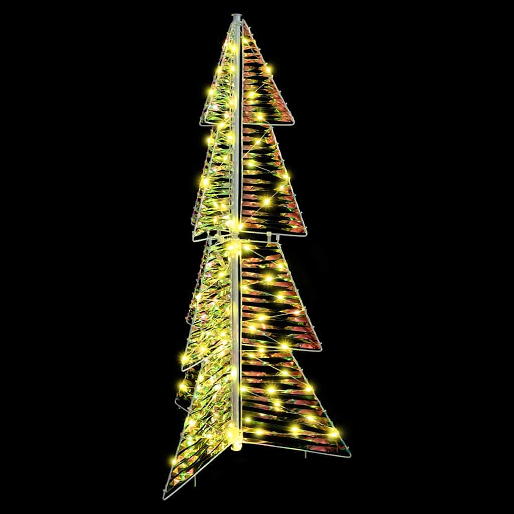 Weihnachtsbaum mit 100 LEDs Warmes Weiß 120 cm PET