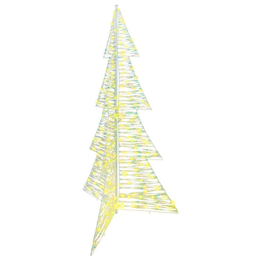 Weihnachtsbaum mit 240 LEDs Warmes Weiß 180 cm PET