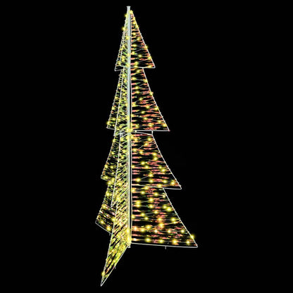 Weihnachtsbaum mit 240 LEDs Warmes Weiß 180 cm PET
