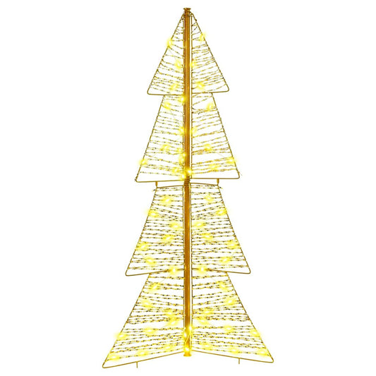 Weihnachtsbaum mit 100 LEDs Warmes Weiß 120 cm PET
