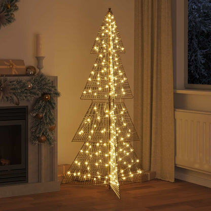 Weihnachtsbaum mit 240 LEDs Warmes Weiß 180 cm PET