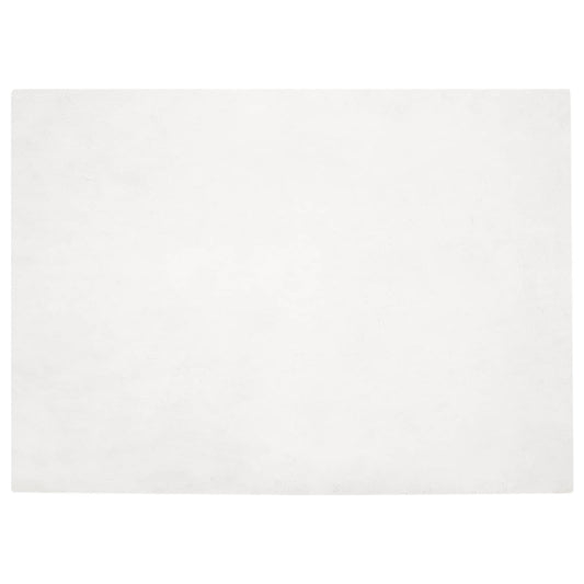 Kunstfell Hasen Teppich Olite Weiß 200 x 280 cm Polyester