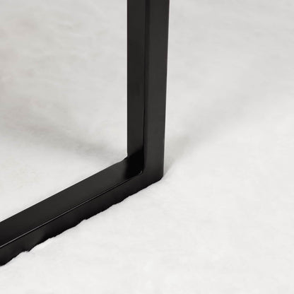 Kunstfell Hasen Teppich Olite Weiß 240 x 340 cm Polyester