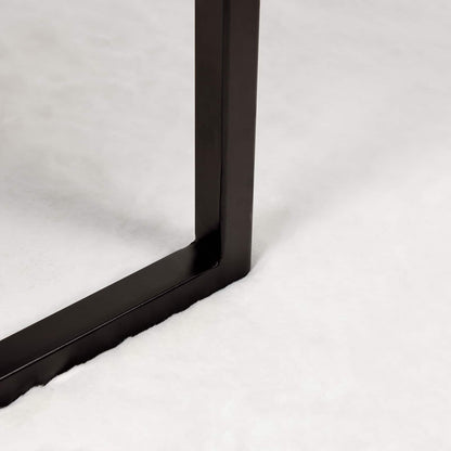 Kunstfell Hasen Teppich Olite Weiß Ø 160 cm Polyester