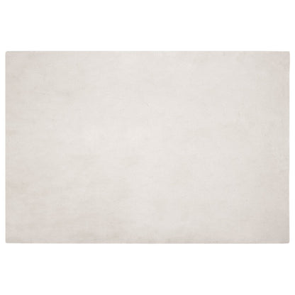 Kunstfell Hasen Teppich Olite Beige 140 x 200 cm Polyester