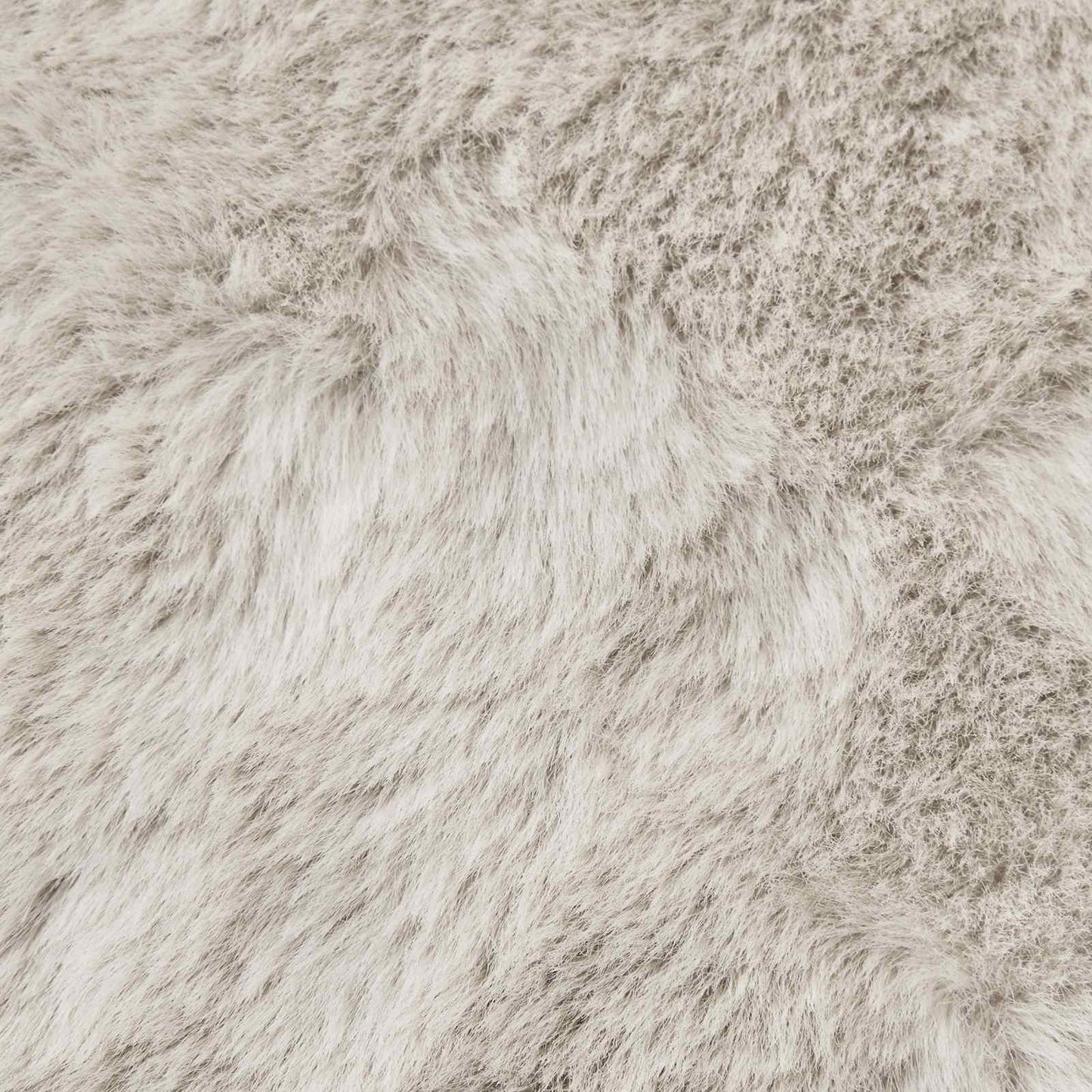 Kunstfell Hasen Teppich Olite Beige 160 x 160 cm Polyester