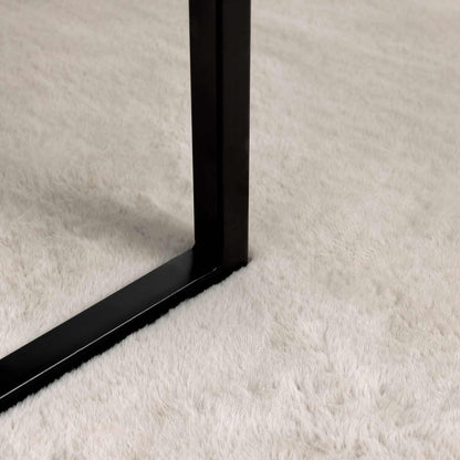 Kunstfell Hasen Teppich Olite Beige Ø 200 cm Polyester