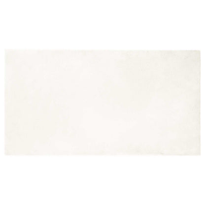 Kunstfell Hasen Teppich Olite Creme 80 x 150 cm Polyester