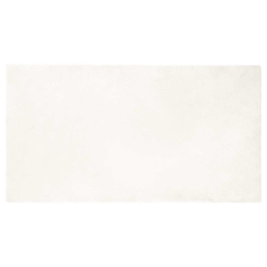 Kunstfell Hasen Teppich Olite Creme 80 x 150 cm Polyester