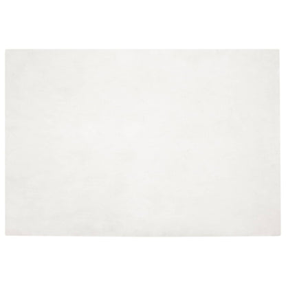 Kunstfell Hasen Teppich Olite Creme 120 x 170 cm Polyester