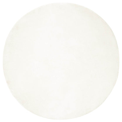 Kunstfell Hasen Teppich Olite Creme Ø 200 cm Polyester