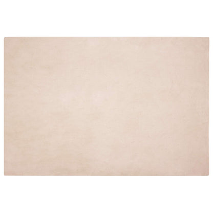 Kunstfell Hasen Teppich Olite Taupe 140 x 200 cm Polyester