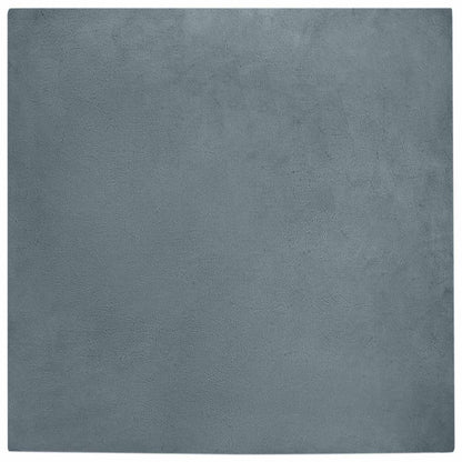 Kunstfell Hasen Teppich Olite Anthrazit 200 x 200 cm Polyester