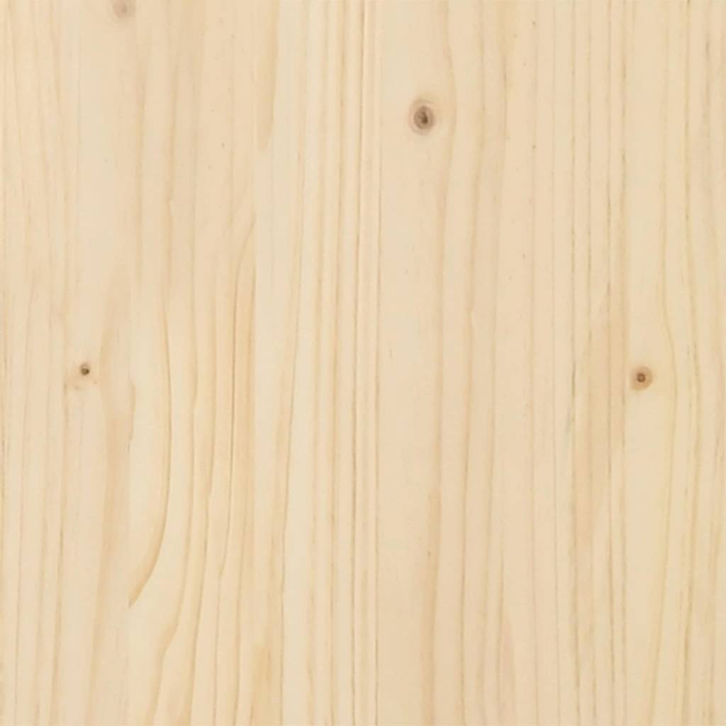 Albero di Natale in legno con supporto, finitura naturale, 180 cm, legno di pino massiccio