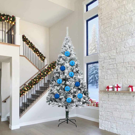 Set di palline di Natale, 4 pezzi, blu