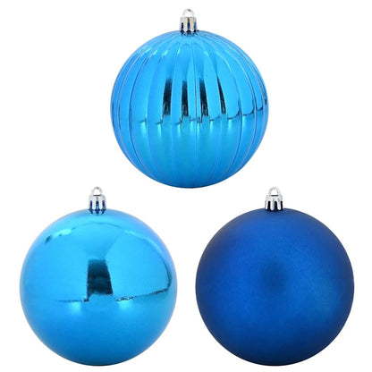 Set di palline di Natale, 4 pezzi, blu