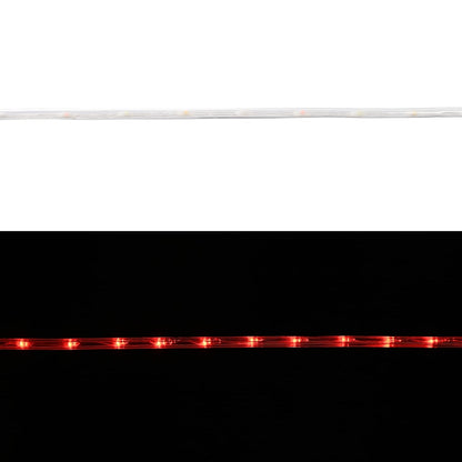 Lichtseil mit 1200 LEDs Rot 50 m PVC