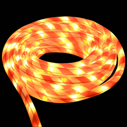 Lichtseil mit 1200 LEDs Warmes Weiß 50 m PVC