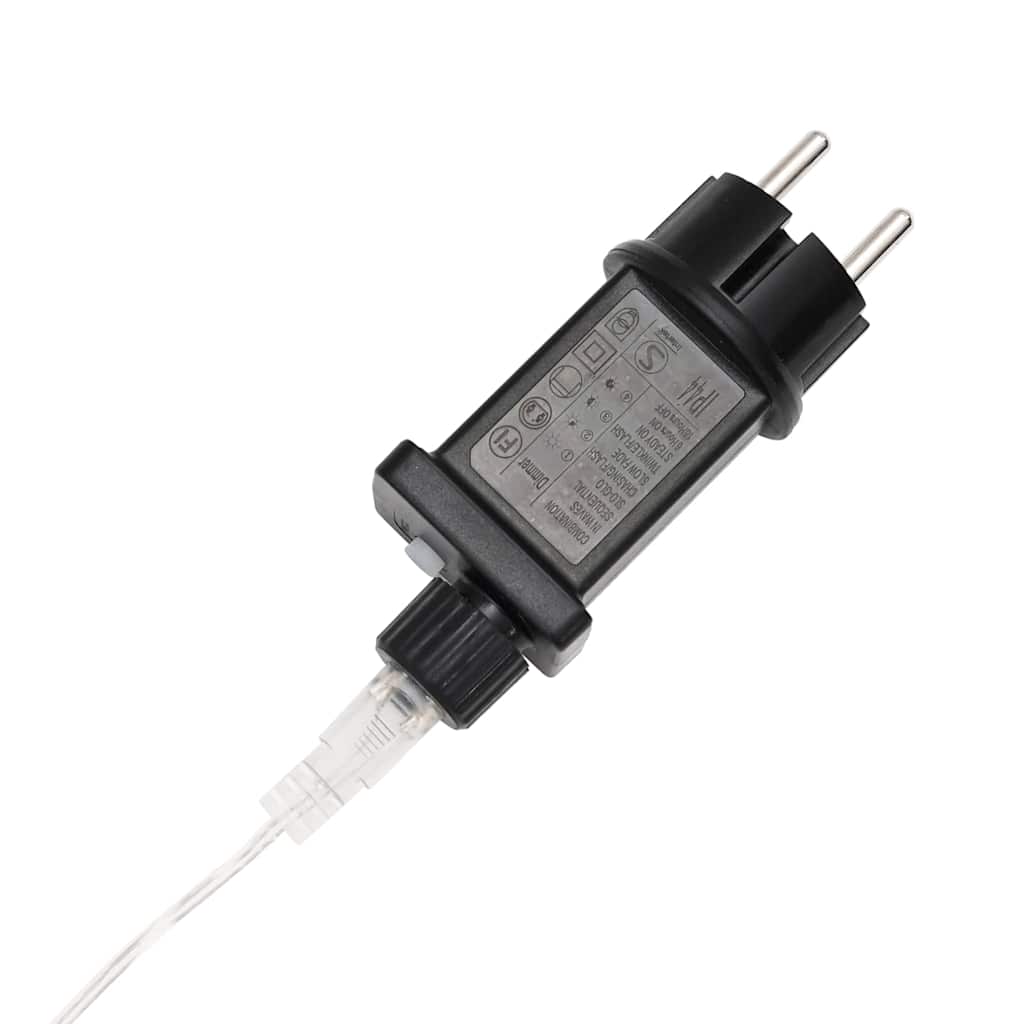 Lichtseil mit 120 LEDs Warmes Weiß 5 m PVC