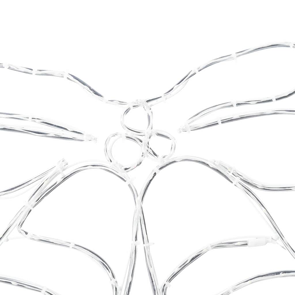 Campana di Natale con 144 LED multicolori, 56 x 46 cm, PVC