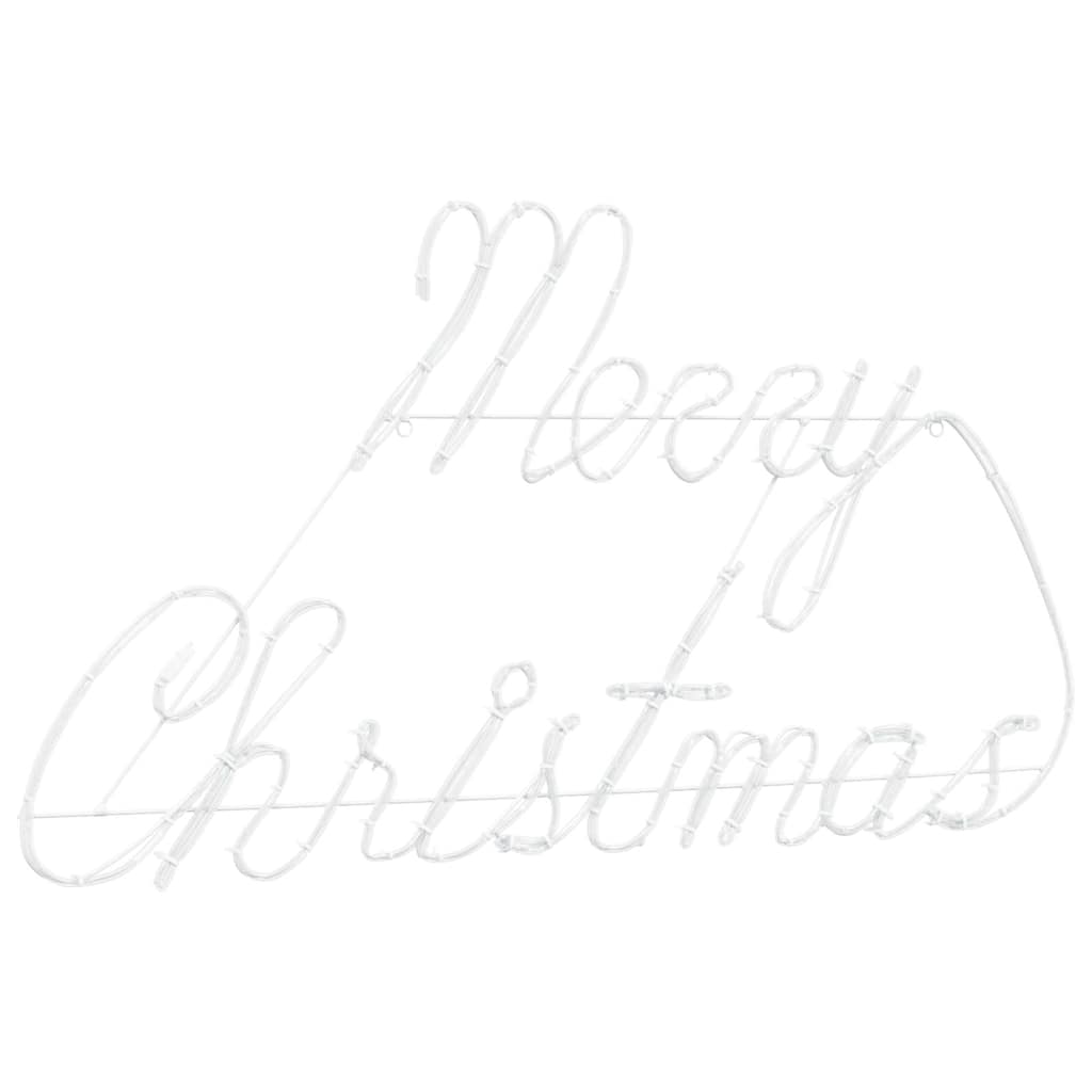 Insegna natalizia con 216 LED, rosso, 99 x 55 x 13 cm, ferro