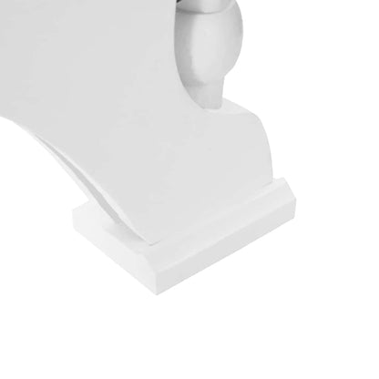 Arco di candele natalizie con 10 candele LED, bianco, 47 x 5 x 29 cm