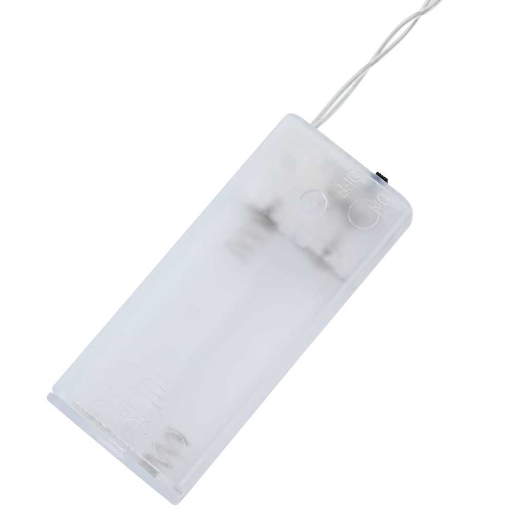 Arco di candele natalizie con 10 candele LED, bianco, 47 x 5 x 29 cm