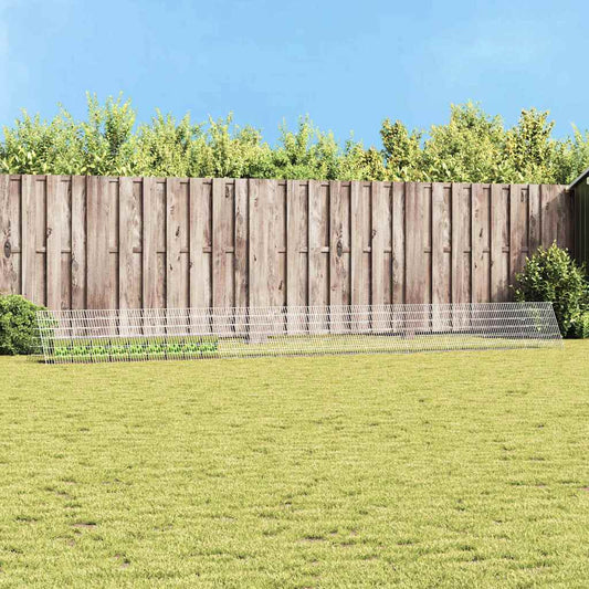 Hasenkäfig Silber 650 x 55 x 55 cm Verzinkter Stahl