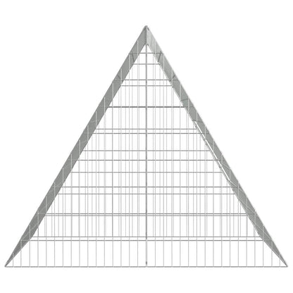 Hasenkäfig Silber 215 x 100 x 85 cm Verzinkter Stahl