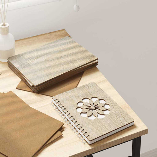 Dekoplatten 150 pcs Sonoma-Eiche 15 x 21 x 0,27 cm