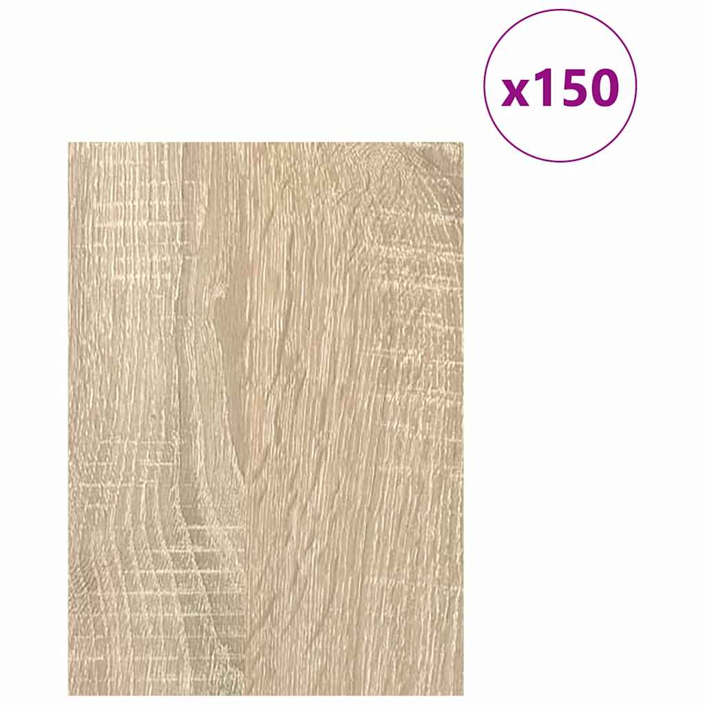 Dekoplatten 150 pcs Sonoma-Eiche 15 x 21 x 0,27 cm