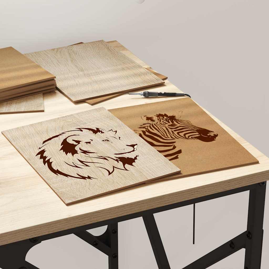 Dekoplatten 150 pcs Sonoma-Eiche 21 x 30 x 0,27 cm