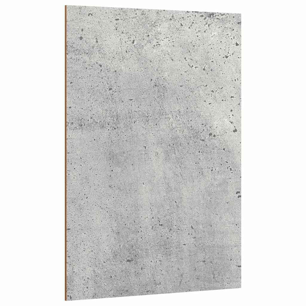 Dekoplatten 150 pcs Beton Grau 21 x 30 x 0,27 cm Holzwerkstoff