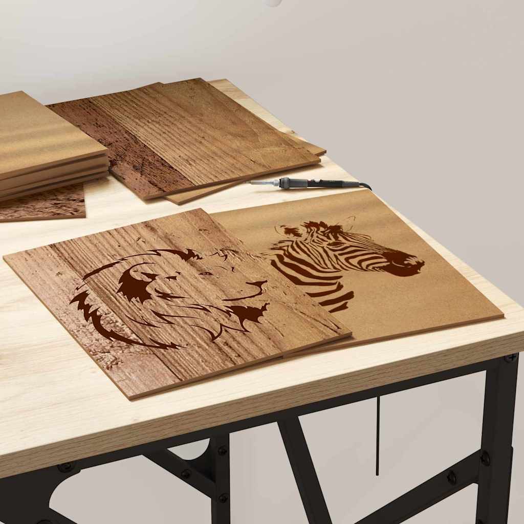 Dekoplatten 150 pcs Altholz 21 x 30 x 0,27 cm Holzwerkstoff