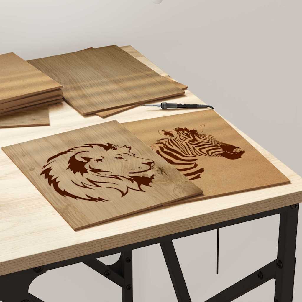 Dekoplatten 12 pcs Artisan-Eiche 21 x 30 x 0,27 cm