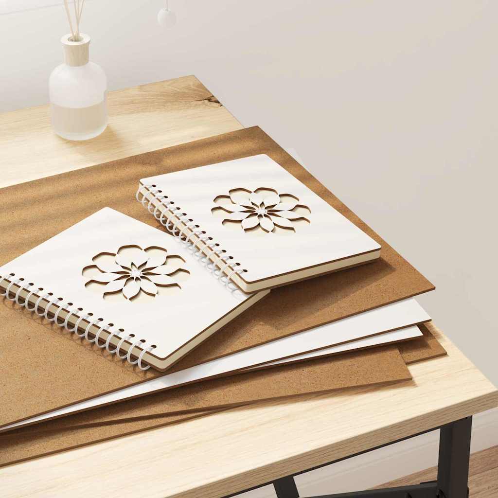 Dekoplatten 12 pcs Weiß 30 x 42 x 0,27 cm Holzwerkstoff