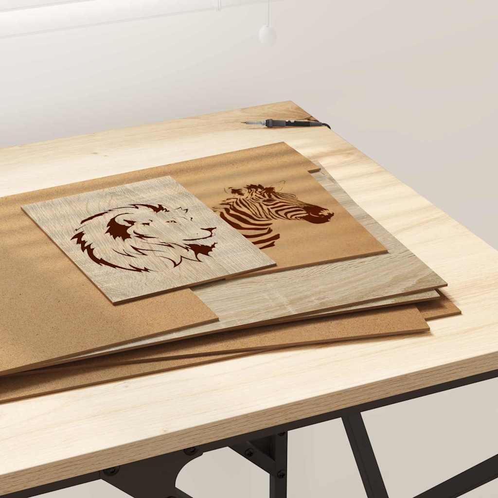 Dekoplatten 50 pcs Sonoma-Eiche 30 x 42 x 0,27 cm Holzwerkstoff