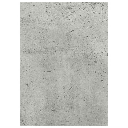 Dekoplatten 12 pcs Beton Grau 30 x 42 x 0,27 cm Holzwerkstoff