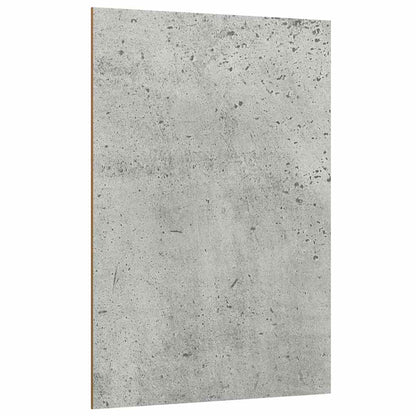 Dekoplatten 50 pcs Beton Grau 30 x 42 x 0,27 cm Holzwerkstoff
